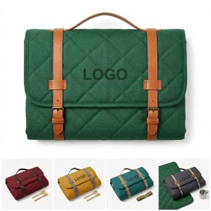 Oxford All-Weather Portable Picnic & Beach Blanket with Carry Handle